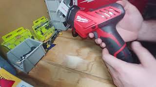 Milwaukee 242020 M12 12v Cordless Hackzall Reciprocating Saw REVIEW [upl. by Majka]