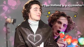 Timothée Chalamet being adorable for 10 minutes [upl. by Hamian]