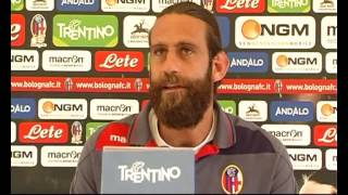 Moscardelli in Conferenza Stampa [upl. by Saihtam292]