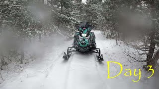 Snowmobiling Opening Weekend  Gaylord MI  12032023 [upl. by Cymbre645]