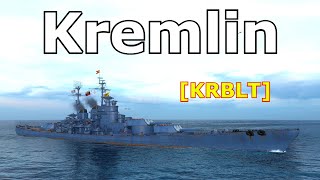 World of WarShips Kremlin  4 Kills 275K Damage [upl. by Ebarta]