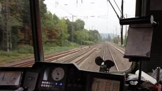 Mit der SBB Re 421 im Ruhrpott unterwegs  Führerstandsmitfahrt [upl. by Theresita]