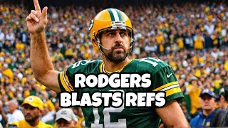 Aaron Rodgers Blasts NFL Referees After Jets’ Loss to Bills  Controversial Penalties Explained [upl. by Akinar352]