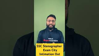 SSC Stenographer Exam City Update sscstenographerexam shorts viralshorts ssctestbook [upl. by Beasley]