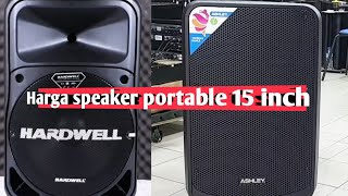 daftar harga speaker portable 15 inch terbaik 2024 [upl. by Nollad578]