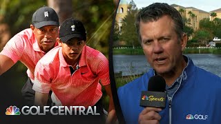 Tiger and Charlie Woods gearing up to compete at PNC Championship  Golf Central  Golf Channel [upl. by Anuahs]