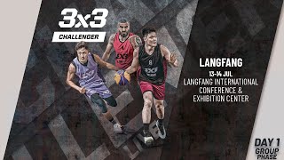 RELIVE FIBA 3x3 Langfang Challenger 2024  Qualifier for Shanghai Masters  Group Phase [upl. by Jerrol]