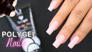 Uñas en Polygel Con Dual  FACIL♥ Deko Uñas  Easy Polygel Nails [upl. by Eugirne]