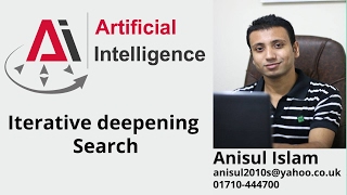 Artificial Intelligence English Tutorial 4  Iterative deepening Search [upl. by Abbe]