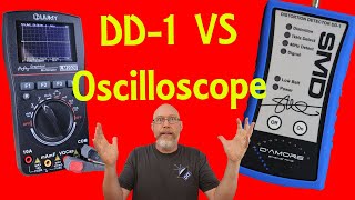 The best way to set amp gain SMD DD1 VS Liumy Oscilloscope [upl. by Olraced]