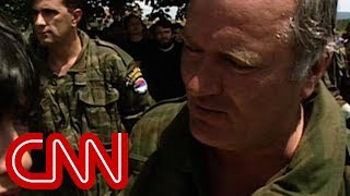 Christiane Amanpour meets Ratko Mladic  the Butcher of Bosnia [upl. by Jameson]