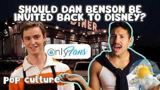 Dan Benson BANNED from Disney Wizards Reboot for OnlyFans [upl. by Acinet49]