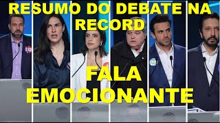 🔥DEBATE TEM FALA EMOCIONANTE🔥 [upl. by Aicxela]