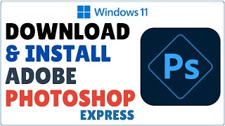 How to Download and Install Adobe Photoshop in Windows 11 2024 [upl. by Oeak]