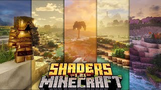 TOP 10 Minecraft Shaders For 121 🌟  2024 New amp Incredible [upl. by Lexa]