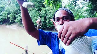 Pelampung Unik Bikin Shock Ikan Tawes Monster [upl. by Assina]