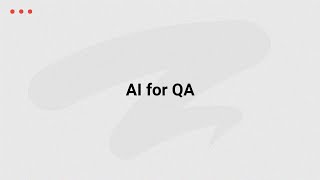 AI for QA  Google Gen AI [upl. by Biggs]