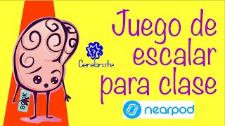 Como hacer un juego de escalar para niños con Nearpod en clases de colegio virtuales o híbridas [upl. by Akerdnuhs562]