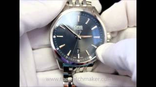 Oris Artix Date Blue Dial [upl. by Adlai]