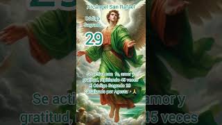 Código Sagrado 29 Arcángel Rafael codigossagrados angeles arcangelrafaelsanacion [upl. by Mond235]