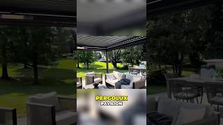 Backyard with Pergolux Pergola looks sweet [upl. by Reerg]