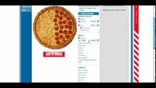 Dominos Pizza  Build Your Own Pizza  Online Ordering [upl. by Kennett]