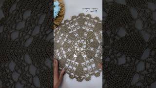 مفرش كروشيه للسفره  Crochet tablecloth [upl. by Wilde]