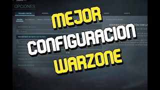 LA MEJOR CONFIGURACIÓN PARA WARZONE PC Y FILTROS DE NVIDIA [upl. by Yaf]