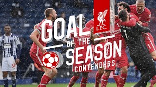 Liverpools 202021 Goal of the Season contenders [upl. by Erimahs]