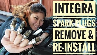 How to Remove amp Reinstall B18 Integra Spark Plugs VLOG 8 [upl. by Ramsden]