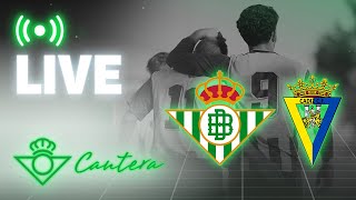 🚨 DIRECTO  Real Betis Juvenil DH  Cádiz CF  CANTERA [upl. by Eleanor]