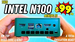 This Intel N100 Mini PC is UNDER 100 😱 GMKtec NucBox G3 REVIEW [upl. by Anaujit346]