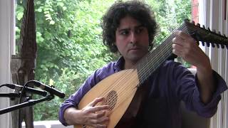 Sylvius Leopold Weiss Fantasie in c minor on baroque lute [upl. by Hairem]