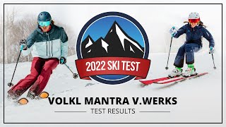 2022 Volkl Mantra VWerks  SkiEssentialscom Ski Test [upl. by Yliram]