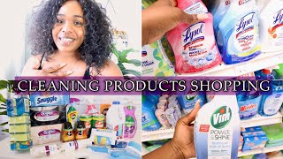 CLEANING PRODUCTS SHOPPING DOLLAR TREE DRUGSTORE on a BUDGET Haul  Vlog [upl. by Varian845]