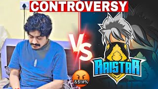 RAISTAR VS GYAN GAMING CONTROVERSY 😡 PANEL USER 💔 [upl. by Atinit]