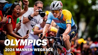 Remco Evenepoel Zijn Olympische DUBBEL 🥇 Olympics Cycling Mens Road Race 2024 [upl. by Suter480]