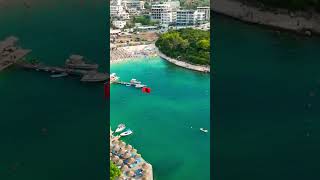 Ksamil Albaniabest beach in evropealbaniafortourists drone4k youtube visitalbania [upl. by Happy]