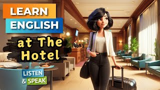 A Day at the Hotel  Improve Your English  English Listening Skills  Speaking Skills [upl. by Darci676]