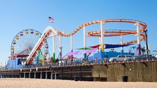 Santa Monica Pier Walk 4K [upl. by Klotz]