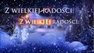 Wśród nocnej ciszy karaoke [upl. by Edwyna]