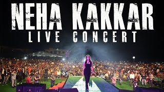 Neha Kakkar live concert in Delhi Must seeTERA GHATA [upl. by Llenahc801]