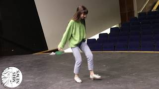 MHSNews  National YoungArts Competition Finalist Displays Tap Dancing Skills [upl. by Gaspar838]