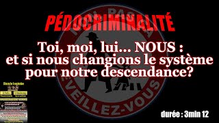 Deuxième weekend du mois  Rassemblements pédocriminalitéplacements abusifs [upl. by Iolenta31]