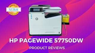 Hp Pagewide 57750dw with Ciss kit review in Hindi [upl. by Vivica]