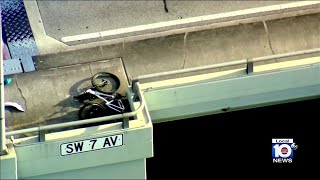 Bicyclist killed by car on Fort Lauderdale bridge [upl. by Rialb721]