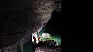 ABISSO di TREBICIANO 329 m sotto terra 🕳️ abisso trebiciano trieste nature speleologia shorts [upl. by Lissie192]