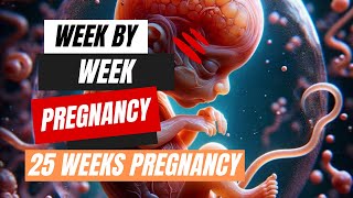 Week by Week Pregnancy  25 Weeks Pregnancy [upl. by Ayim]