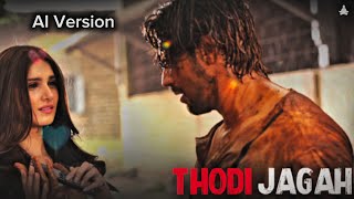 Thodi Jagha  AI Version  Thodi jagah de de mujhe  Arijit Singh  Marjaavaan [upl. by Araeit425]