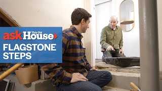 How to Repair Flagstone Steps  Ask This Old House [upl. by Kiker]